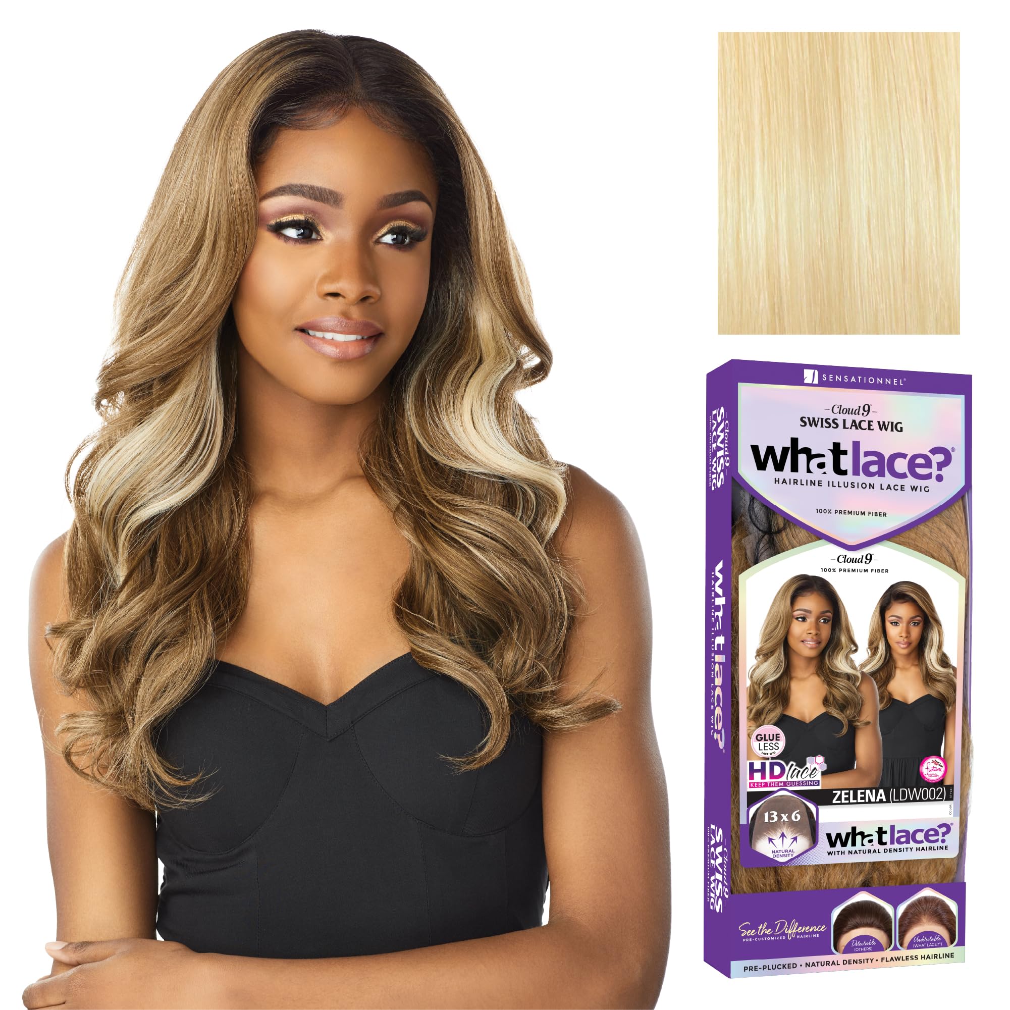 Amazon.com : Sensationnel What Lace 13X6 Wigs - Zelena Lacefrontal